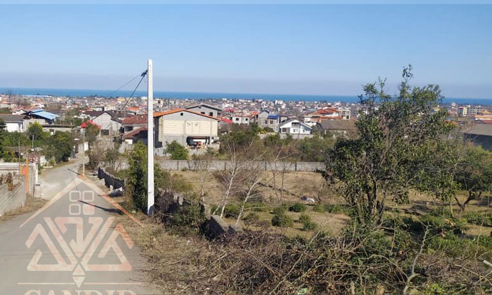 فروش زمین شمال زمین رامسر کد 107 و 108