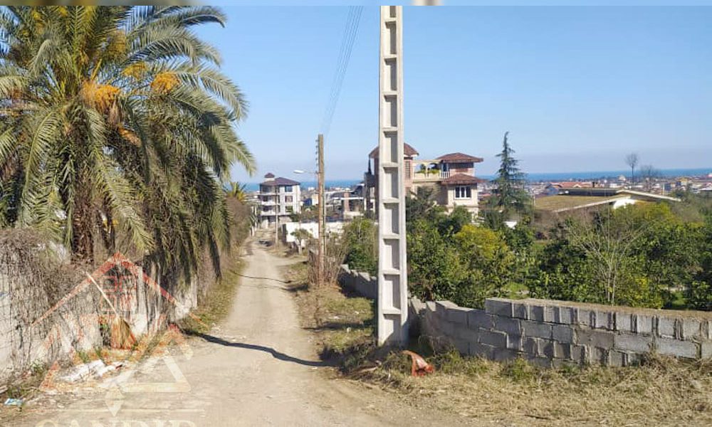 فروش زمین شمال زمین رامسر کد 107 و 108